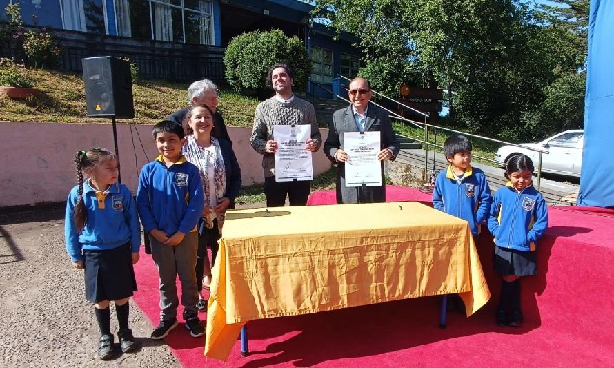 Comienzan obras de diseño de ampliación de escuela rural Cancha Larga