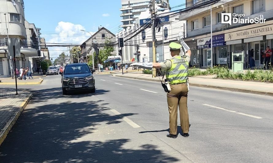 Carabineros se despliegan en la Provincia de Osorno para controles preventivos