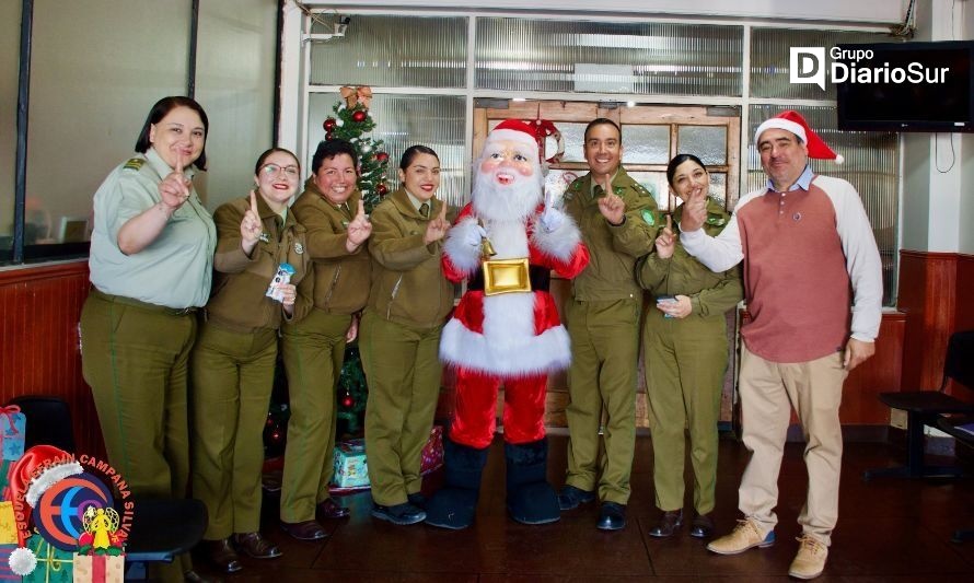 Carabineros de Osorno reciben una grata visita