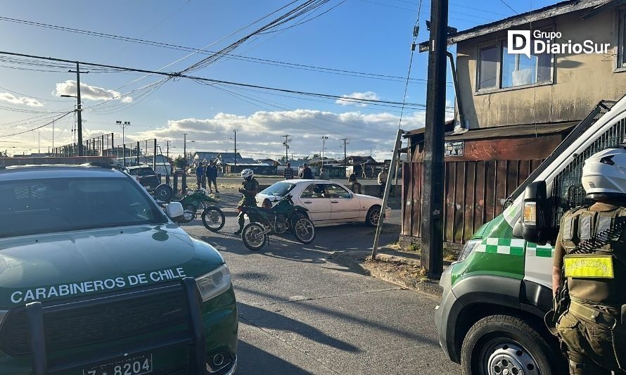 Dos detenidos por microtráfico tras patrullaje en sector Quinto Centenario