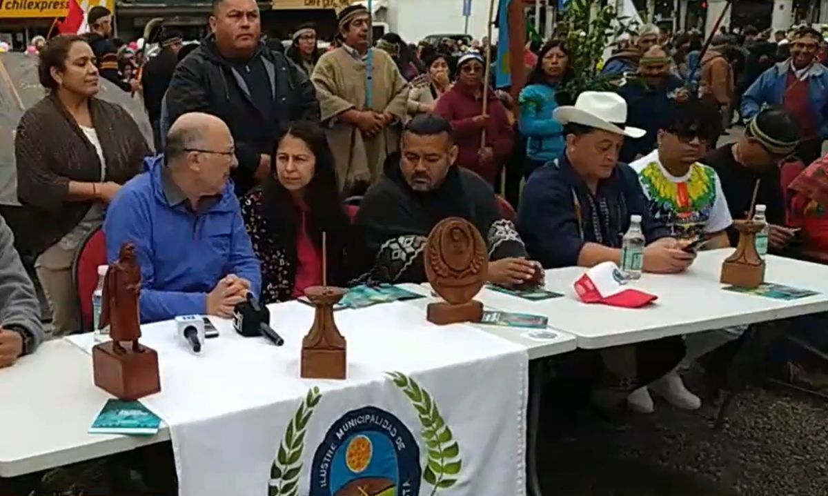 Este jueves comenzó el Décimo Festival Internacional de Pueblos Originarios en Maicolpué