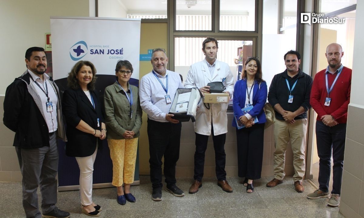 Hospital San José de Osorno recibe importante equipamiento