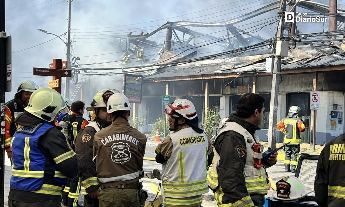 A cuatro suben los fallecidos en incendio en Puerto Varas