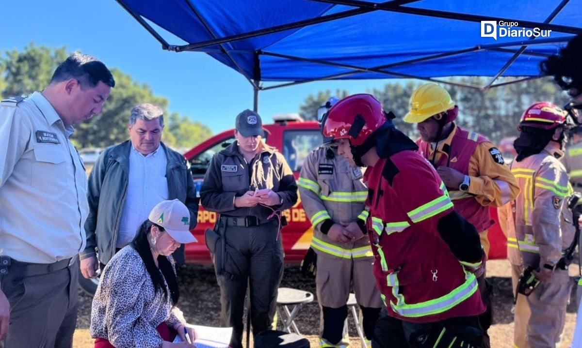 Se mantiene el monitoreo en el incendio forestal “El Manzano” en Purranque