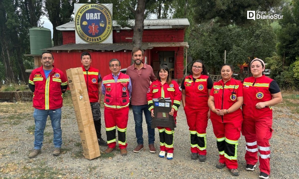 Reconocido actor realiza donativo a URAT Osorno