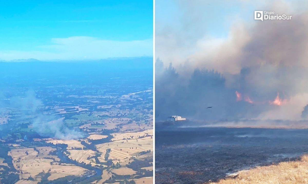 Se declara controlada la emergencia por incendio forestal en San Pablo
