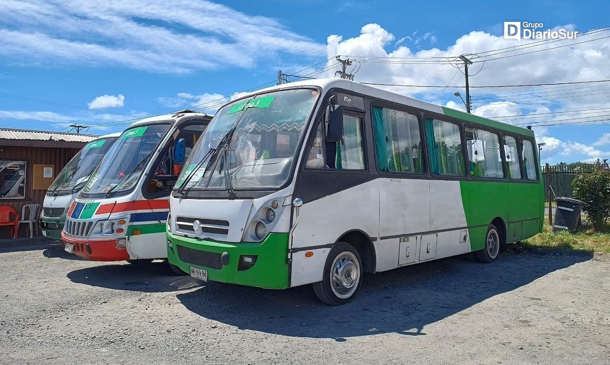 Comienza a regir el alza de la tarifa de microbuses en Osorno