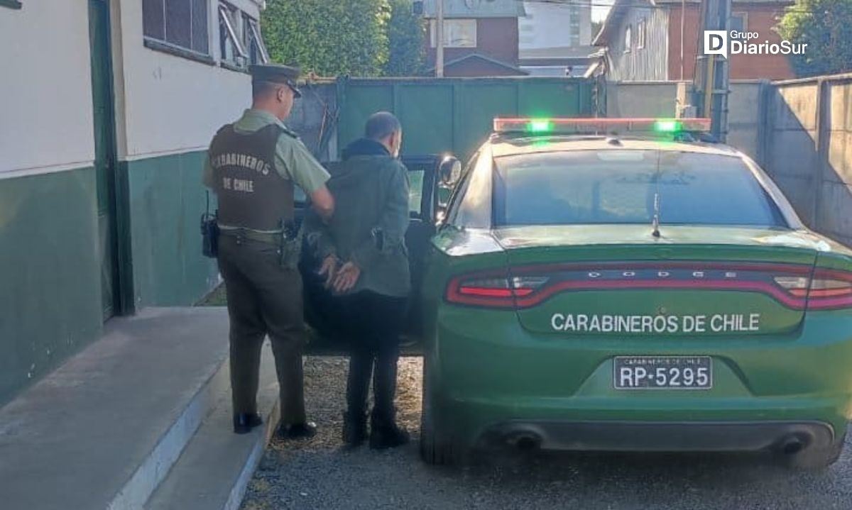 Carabineros de Osorno detienen a autor de robo con violencia