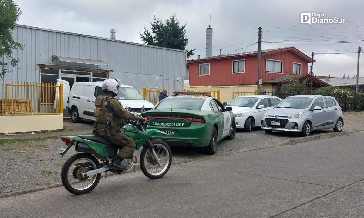 Trabajador de empresa comercial fue víctima de robo con violencia en Osorno