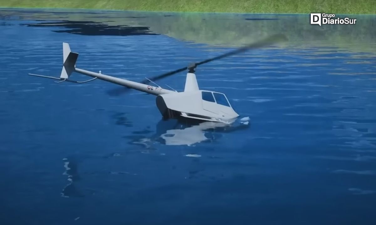 Revisa el video 3D que explica cómo cayó el ex Presidente Piñera al lago Ranco