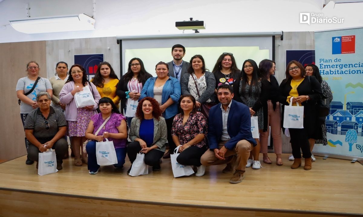 Serviu y Sence Los Lagos fomentan la participación laboral de la mujer en la construcción