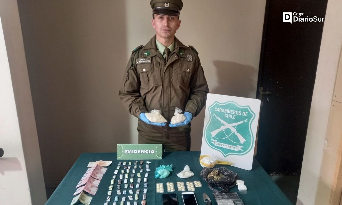 Carabineros detiene a sujetos con amplio prontuario por transporte de drogas