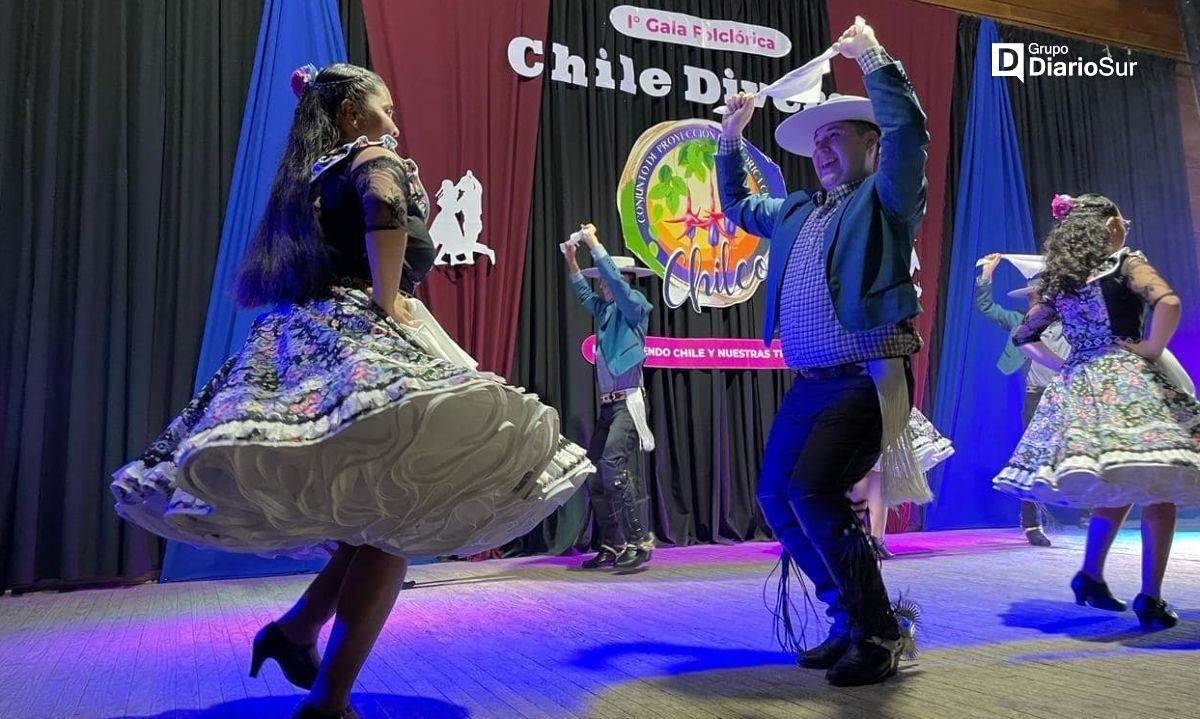 Realizan Primera Gala Folclórica "Chile Diverso" en Osorno