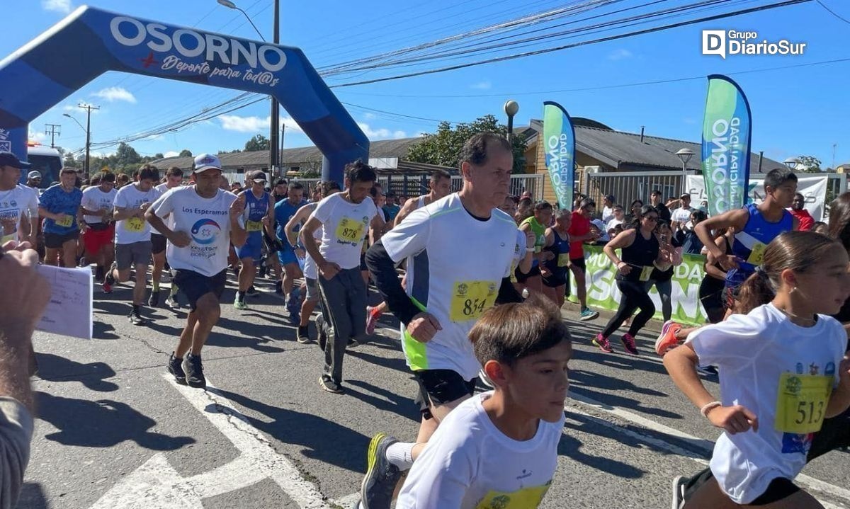 Más de 600 personas participaron en la corrida "Marcia Ojeda Díaz"