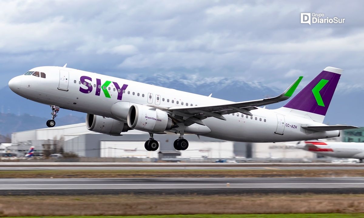 SKY proyecta que más de 2 mil pasajeros viajarán a Osorno para Semana Santa