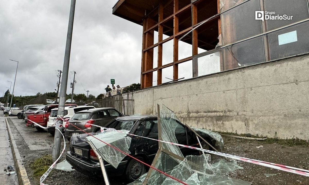 Sistema frontal azota a la región con fuertes vientos