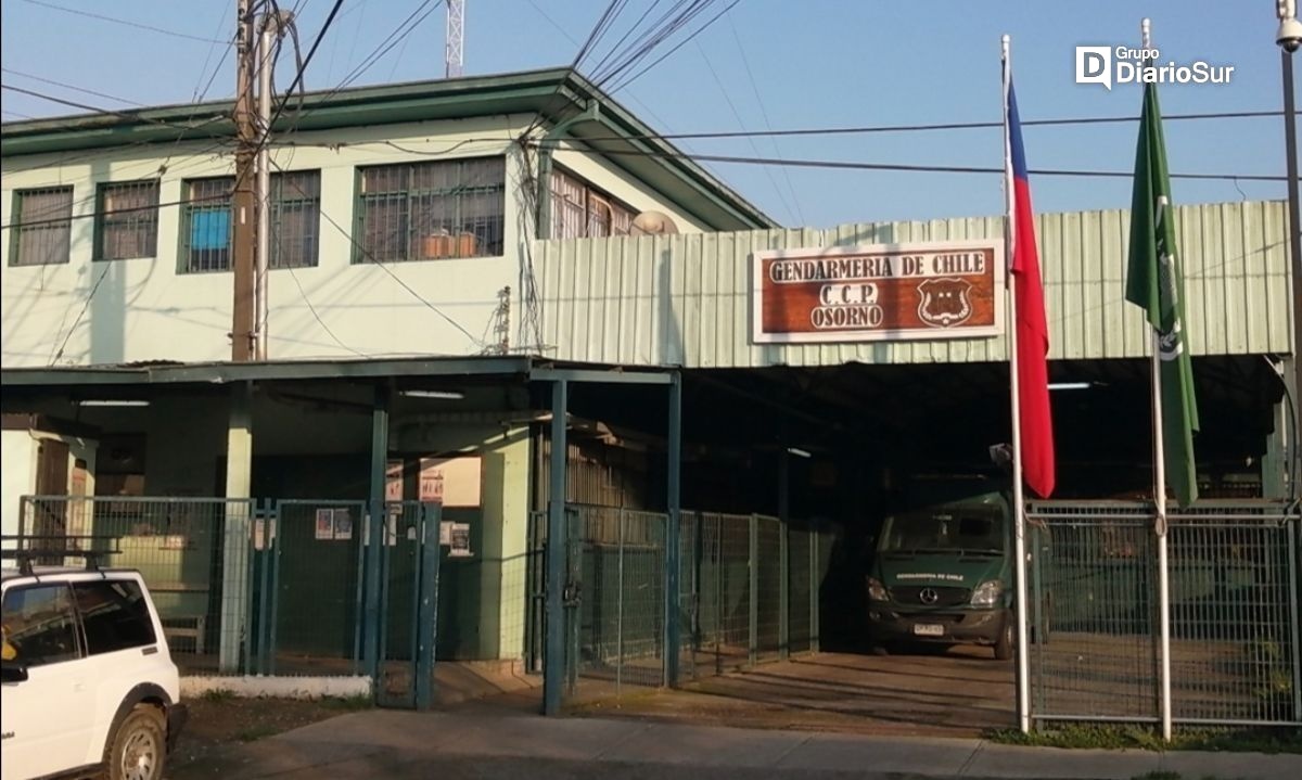 Gendarmería presentará querella por agresión a funcionario en Osorno