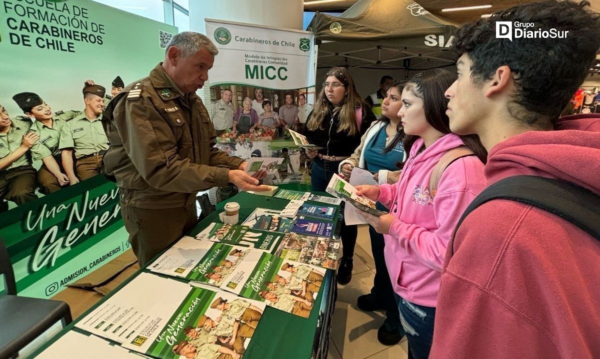 Osorno: Carabineros desarrolló una feria informativa de la institución