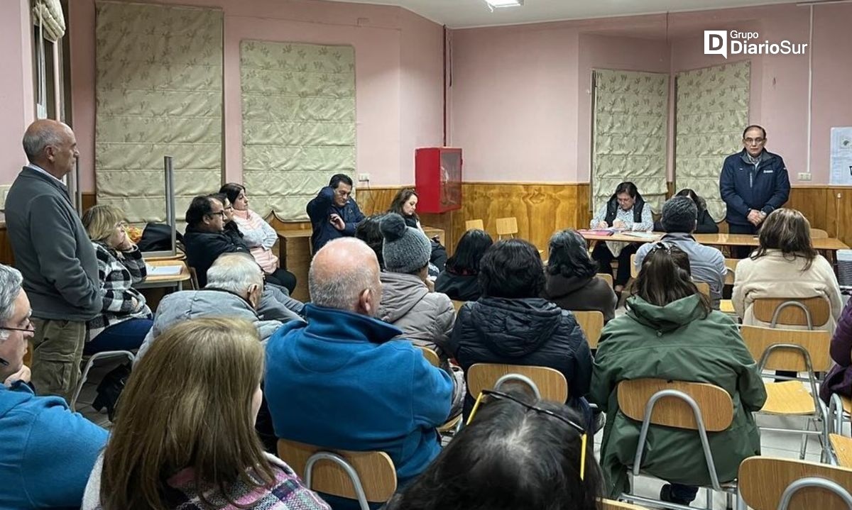 Alcalde se reunió con Junta de Vecinos Villas Unidas de Osorno