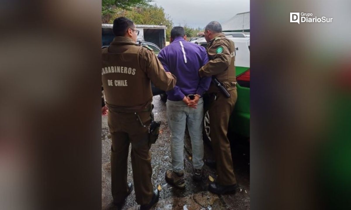 Carabineros detiene a sujeto por violencia intrafamiliar en Llanquihue