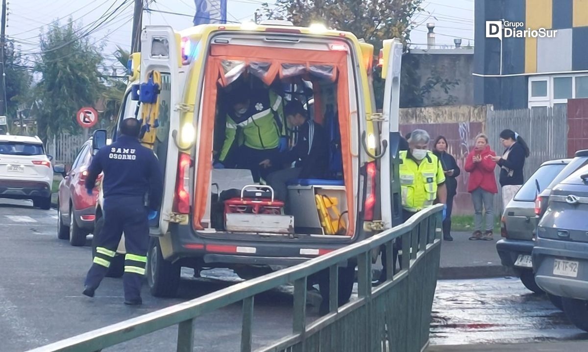 Riña escolar terminó con un menor herido en Osorno