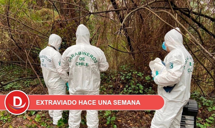 Encuentran cuerpo que correspondería a joven desaparecido en Valdivia