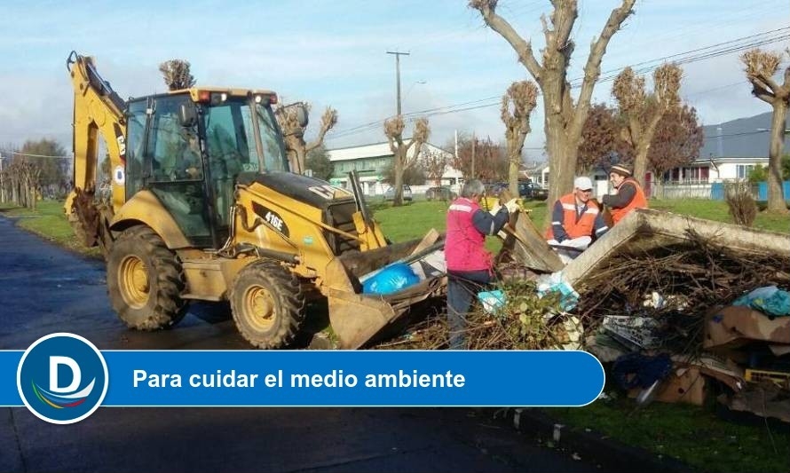 Parte una nueva versión del programa Osorno ciudad+ limpia