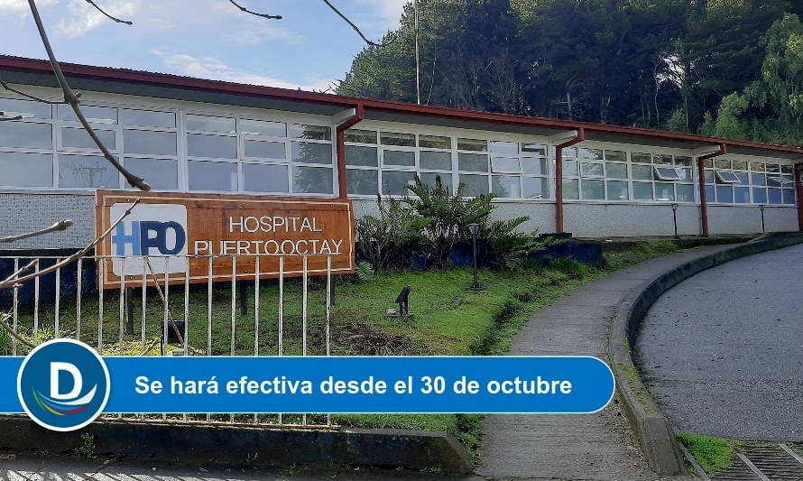 Servicio de Salud Osorno informó renuncia de director del Hospital de Puerto Octay
