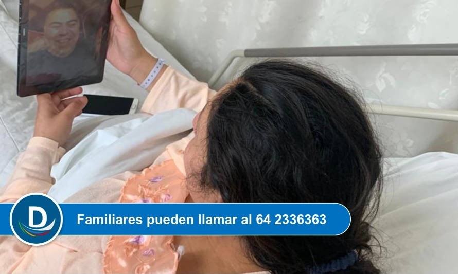 Con televisitas Hospital de Osorno busca mantener comunicados a pacientes y sus familias