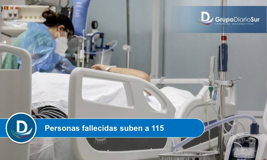 Récord de pacientes hospitalizados y casos activos Covid en Los Lagos