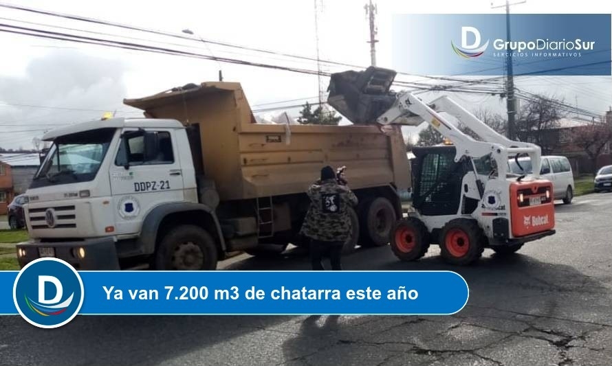Refuerzan cuadrillas para retiro de desechos en programa “Osorno Ciudad + Limpia”