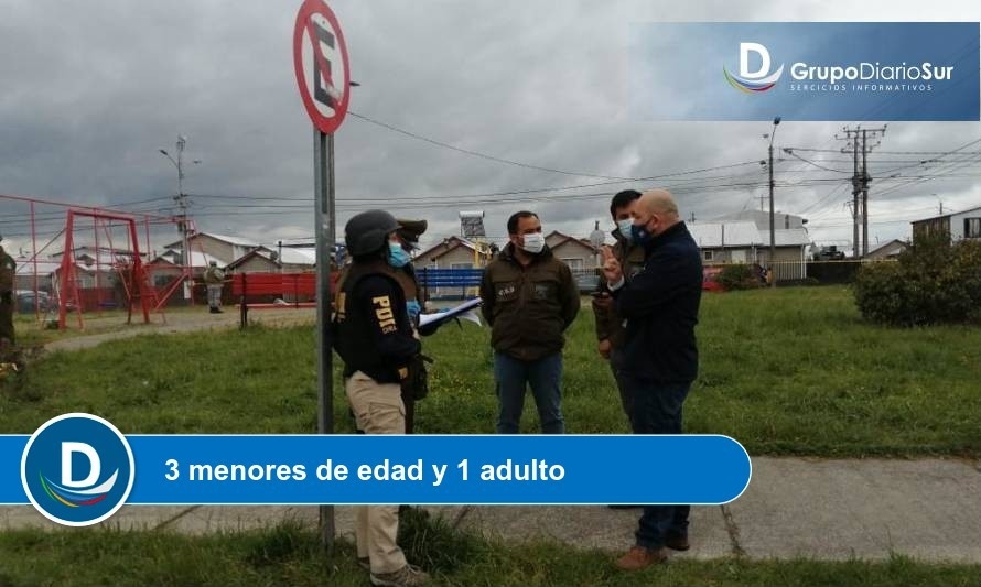 Confuso incidente terminó con 1 muerto y 4 detenidos en Puerto Montt