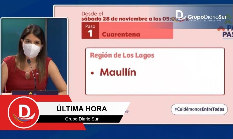 Maullín retrocede a Cuarentena