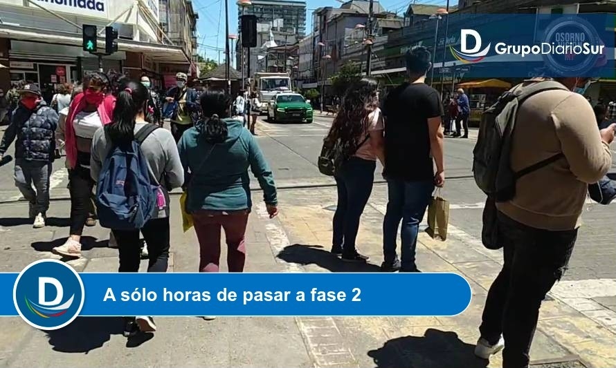 Osorninos se volcaron a los locales comerciales