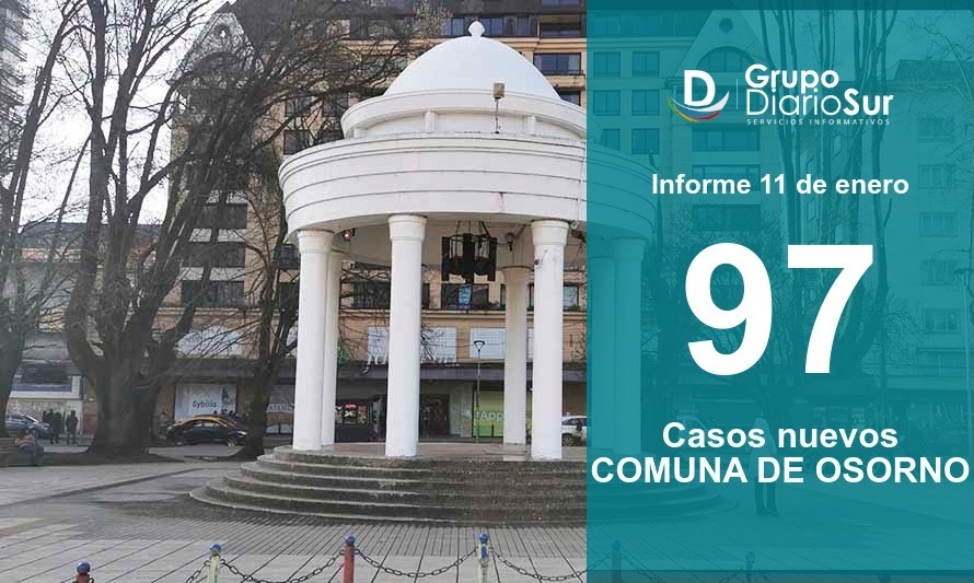 136 casos nuevos suma la Provincia de Osorno