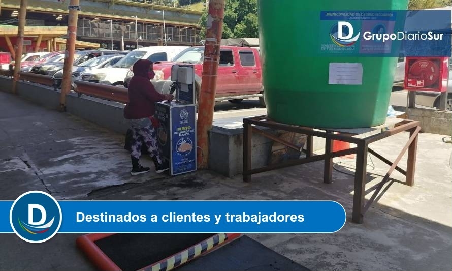 Ferias libres de Osorno cuentan con elementos sanitarios 