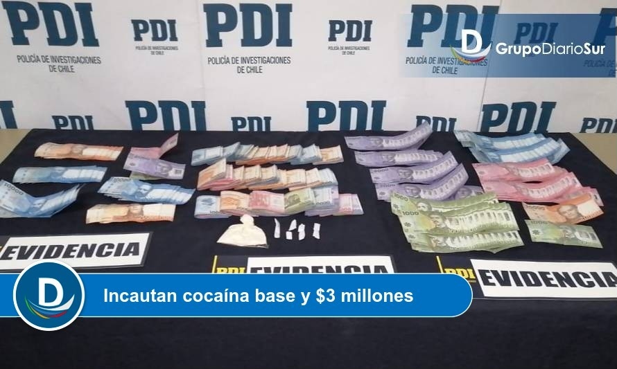 Por microtráfico de drogas PDI detiene a pareja en Osorno