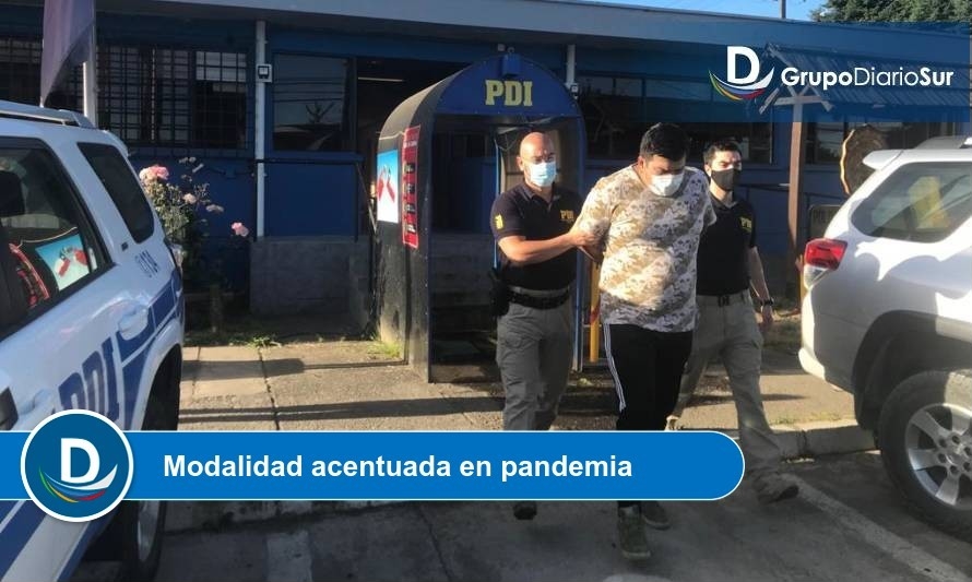 PDI detiene a 2 personas que retiraban encomienda con droga 