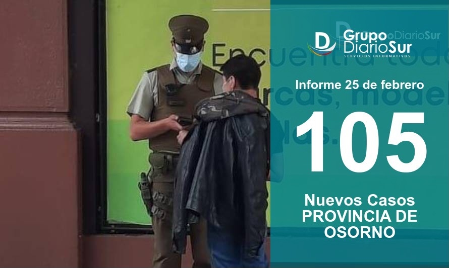 4 fallecidos y fuerte alza de casos marca la Provincia de Osorno 