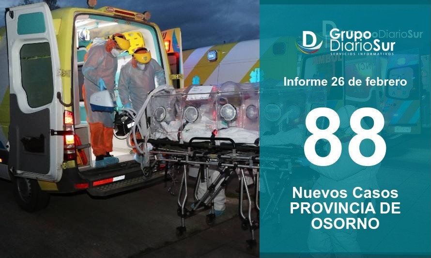 5 fallecidos elevan a 233 los muertos con el virus en la Provincia de Osorno