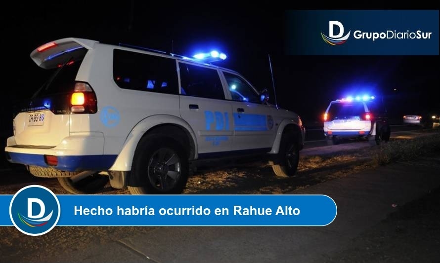 Hombre baleado fue internado en el Hospital Base de Osorno 