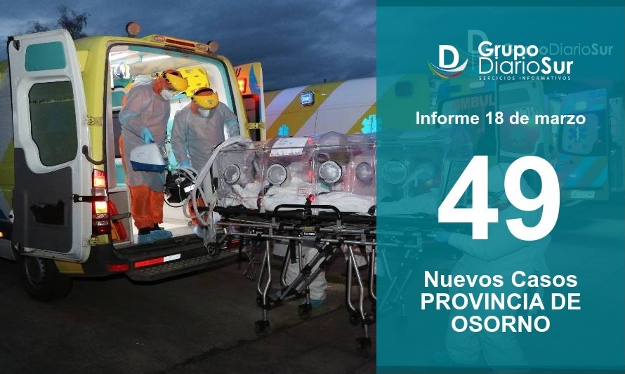 Cifra récord de fallecidos reportada en un día presenta la Provincia de Osorno