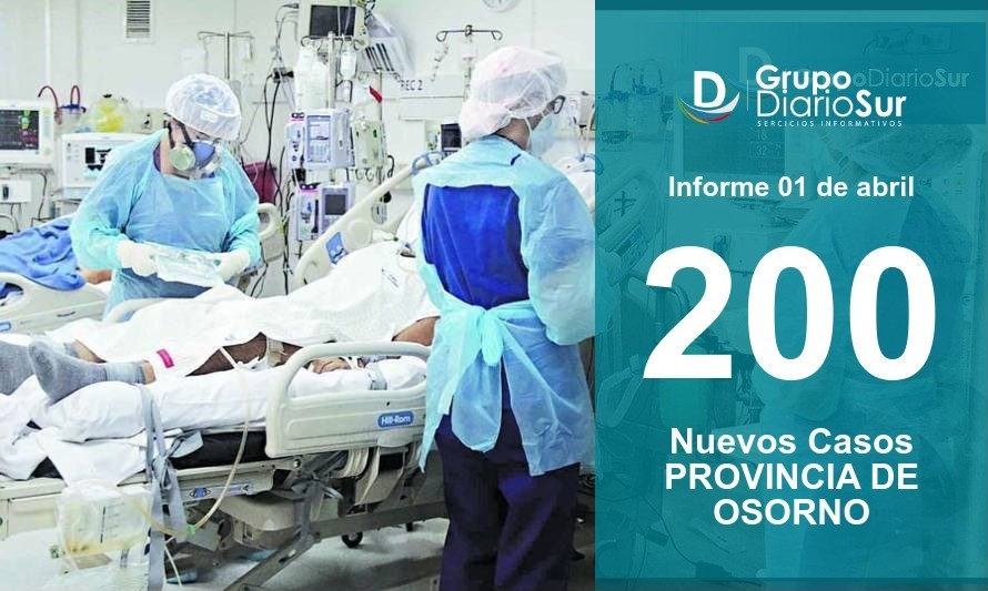 Mayor cifra de casos en pandemia marca la Provincia de Osorno 