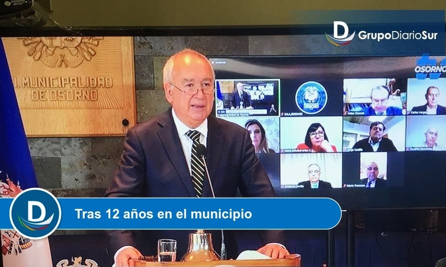 Alcalde Bertin rindió su última cuenta pública al frente de Osorno    