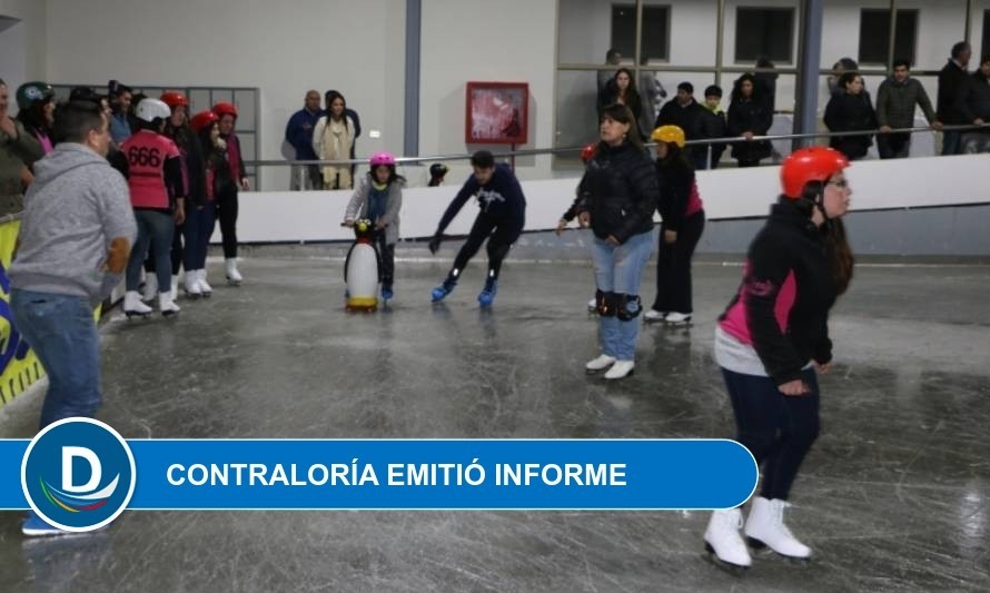 Detectan irregularidades en construcción de pista de hielo en Osorno
