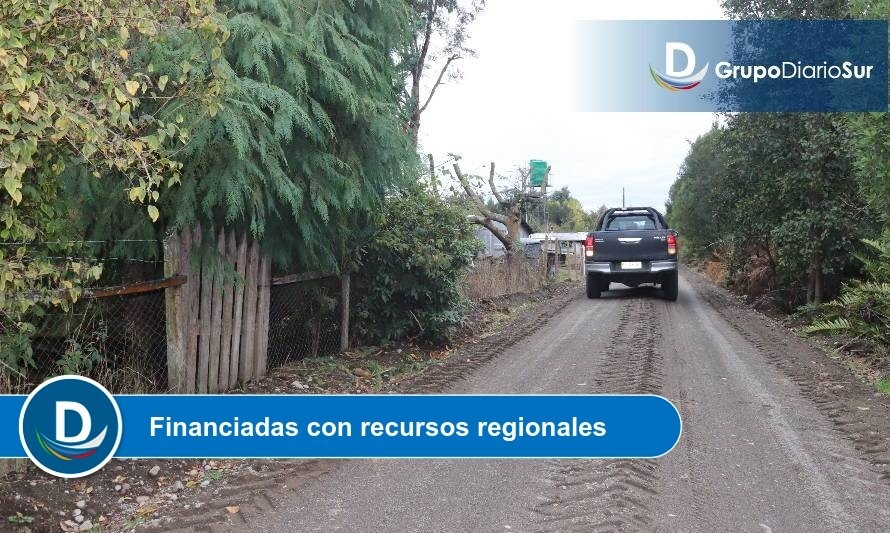 Obras de mejoramiento de caminos de Purranque están en ejecución 