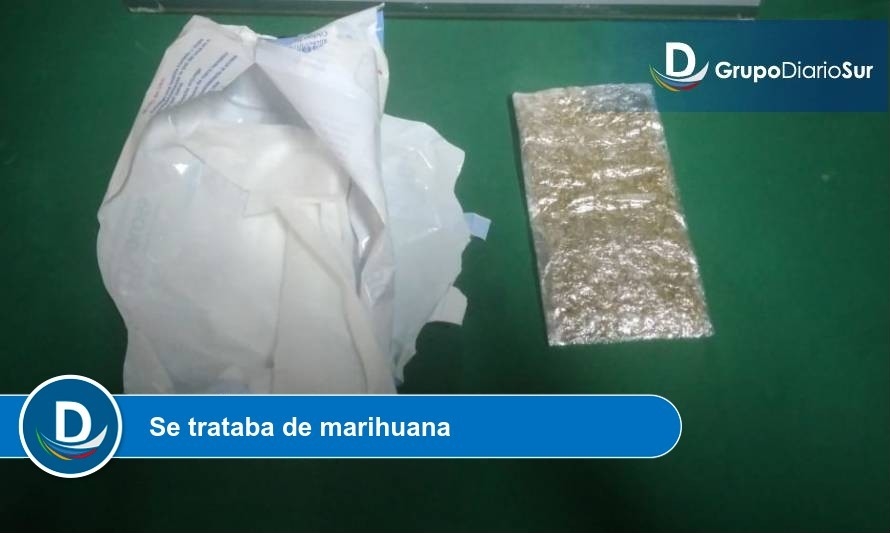 En toallas húmedas intentaron ingresar droga a cárcel de Osorno 