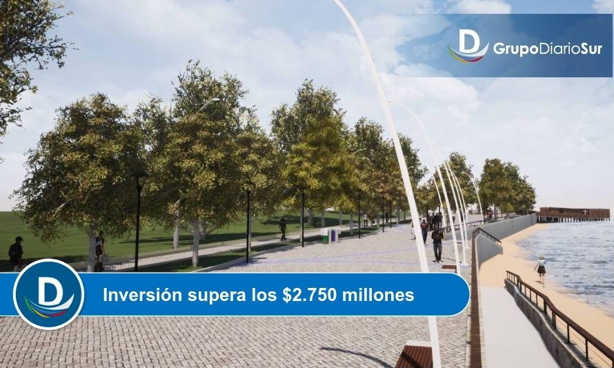 Avanza proyecto de mejoramiento de la costanera de Entre Lagos