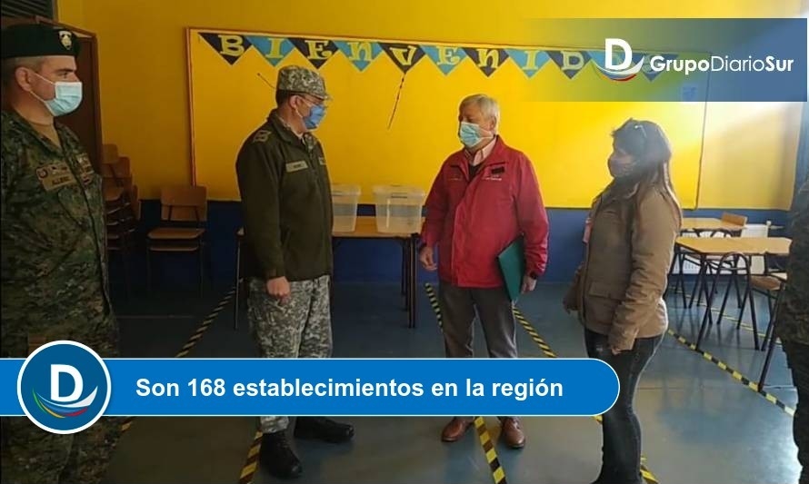 Autoridades recorrieron locales de votación en la Provincia de Osorno