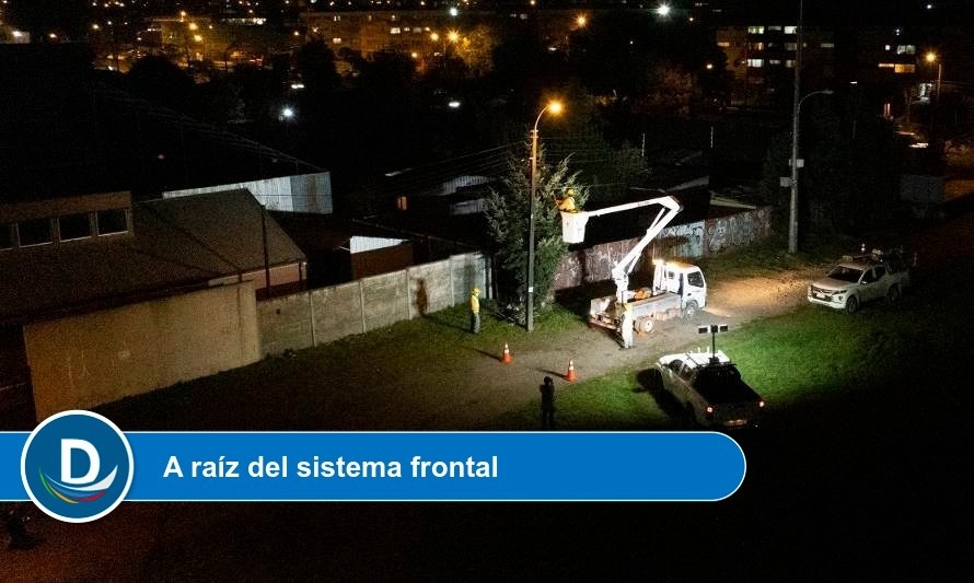 Más de 2 mil clientes sin luz en la Provincia de Osorno